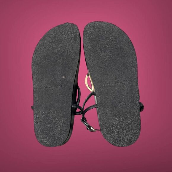 Tory Burch Cloud Patos Ankle Strap‎ Thong Sandals 9 - Picture 6 of 7